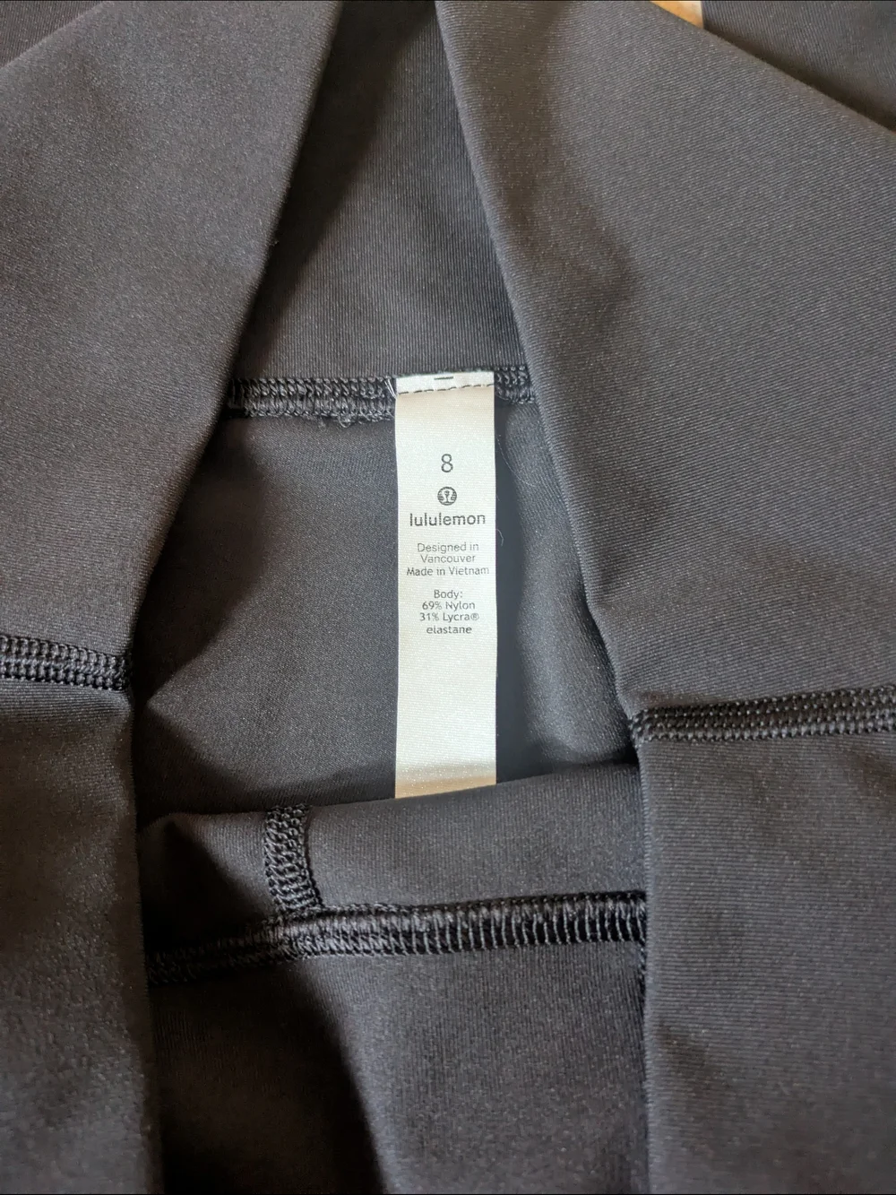 lululemon athletica Black Performance Leggings